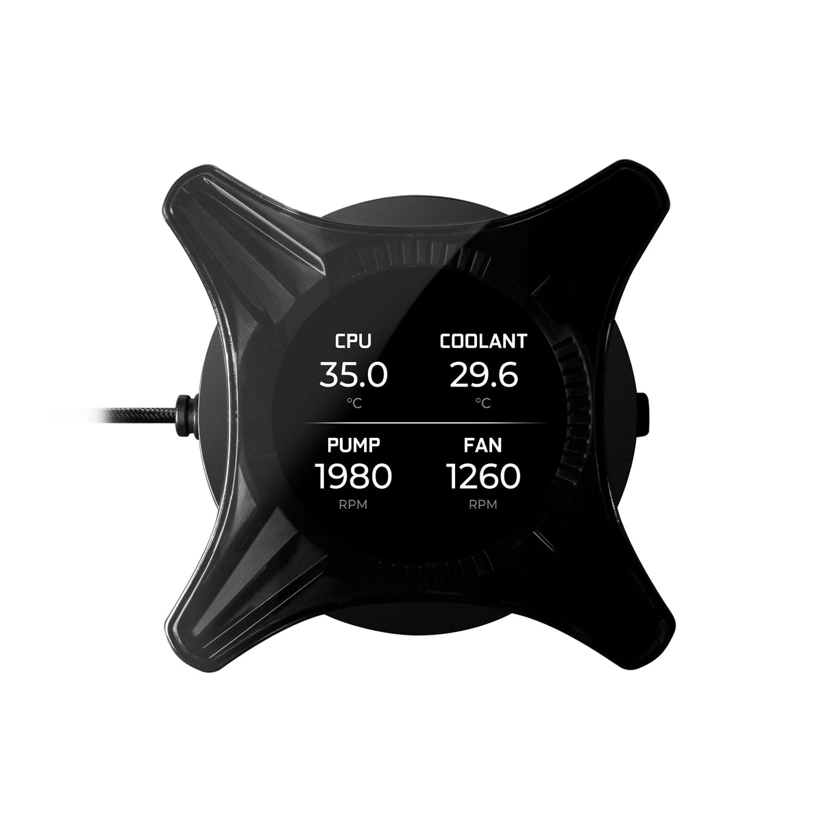 EVGA 400-HY-CX36-V1 sistema de refrigeración de computadora Procesador Refrigerador de líquidos todo en uno 12 cm Negro