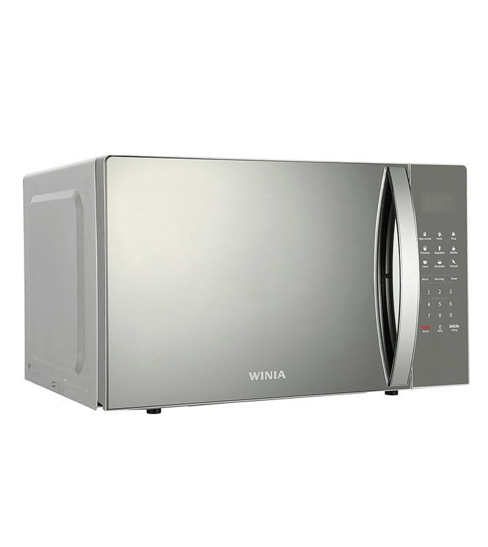WINIA KOS-1N5HSS microondas Plata Solo microondas Mostrador, Pantalla incorporada, LED, Botones