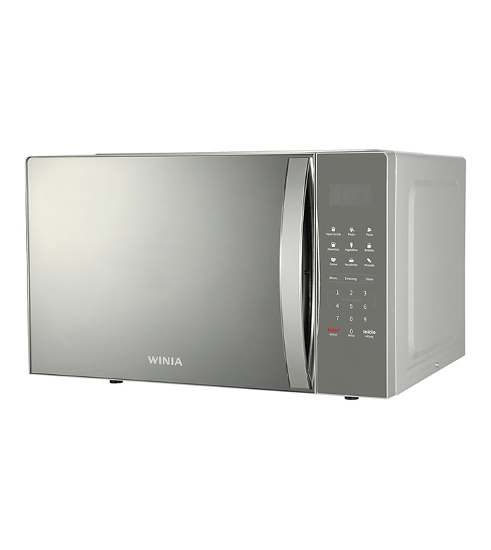 WINIA KOS-1N5HSS microondas Plata Solo microondas Mostrador, Pantalla incorporada, LED, Botones