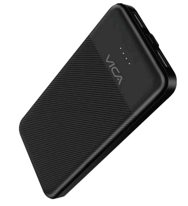 Vica 10000 mAh Polímero de litio Negro