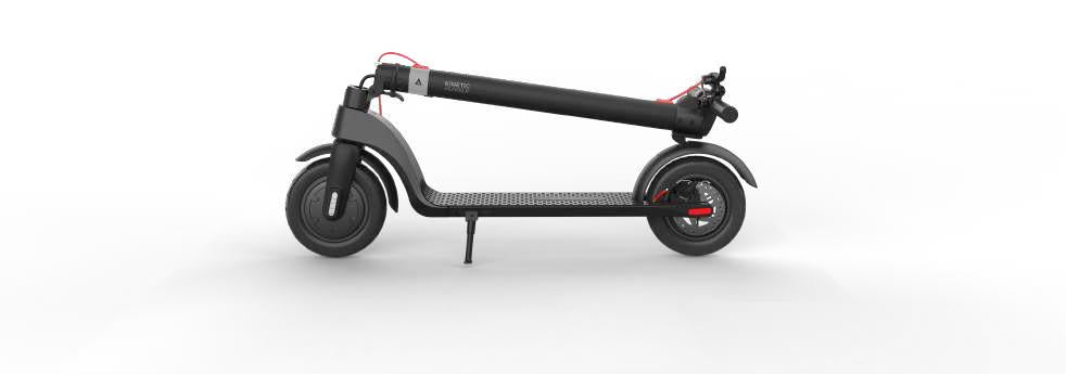 Acteck AC-934350 scooter eléctrico Negro 25 kmh 6.4 Ah, Patín tipo bicicleta, 100 kg, Cualquier género