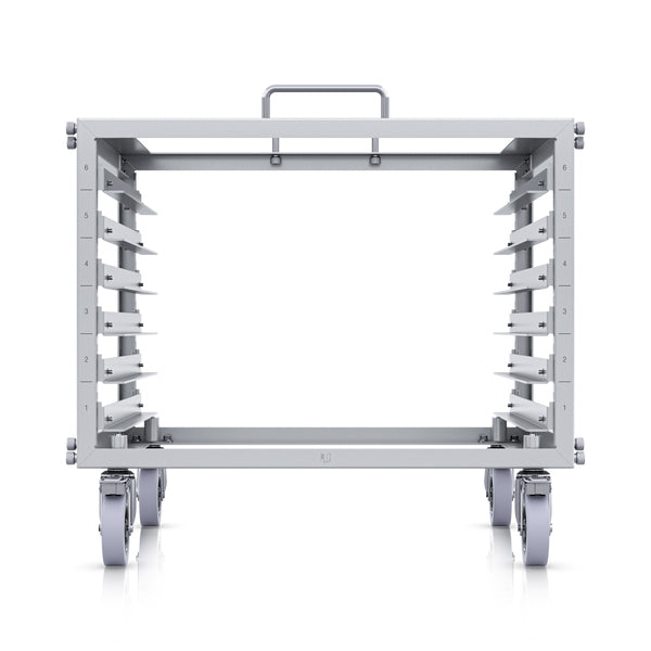 Ubiquiti U-Rack-6U-TL Base de estante, Acero al carbón, SPCC, Acero inoxidable
