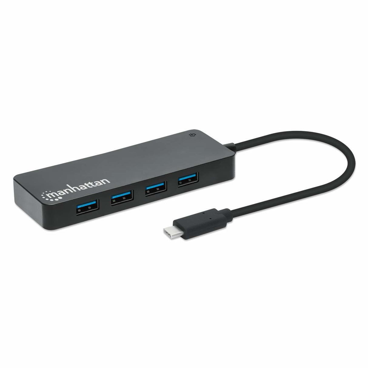 Manhattan 168410 hubs de interfaz USB Tipo C USB 3.2 Gen 1 (3.1 Gen 1) Type-A 1 7