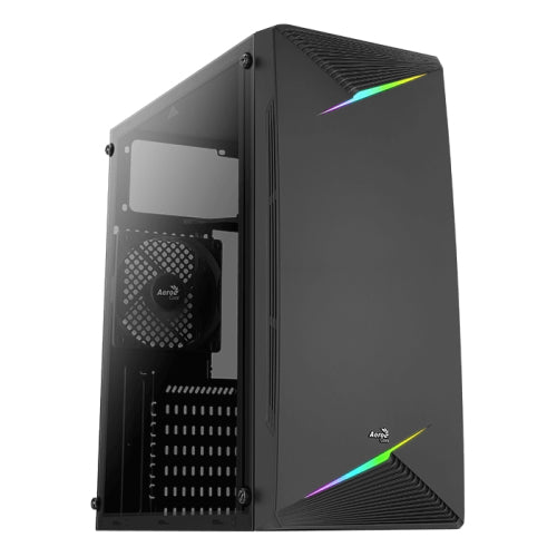 Gabinete Gaming AEROCOOL con 3 Ventiladores RGB, USB 3.0, ATX, 45cm Alto