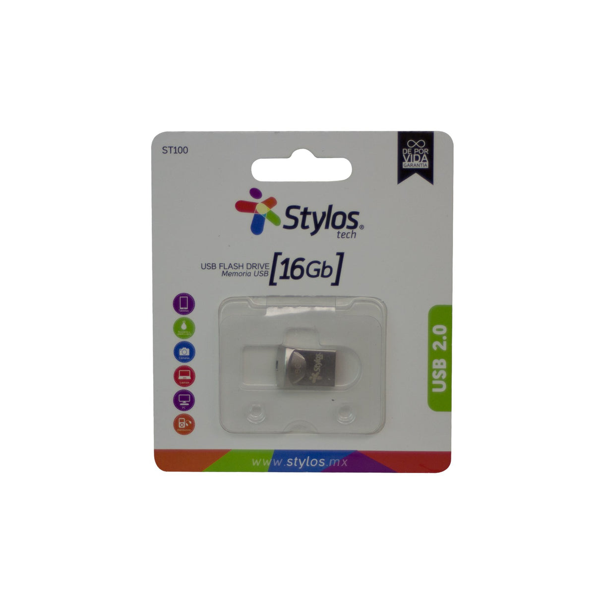 Dispositivo USB ST125 16GB Metal mini