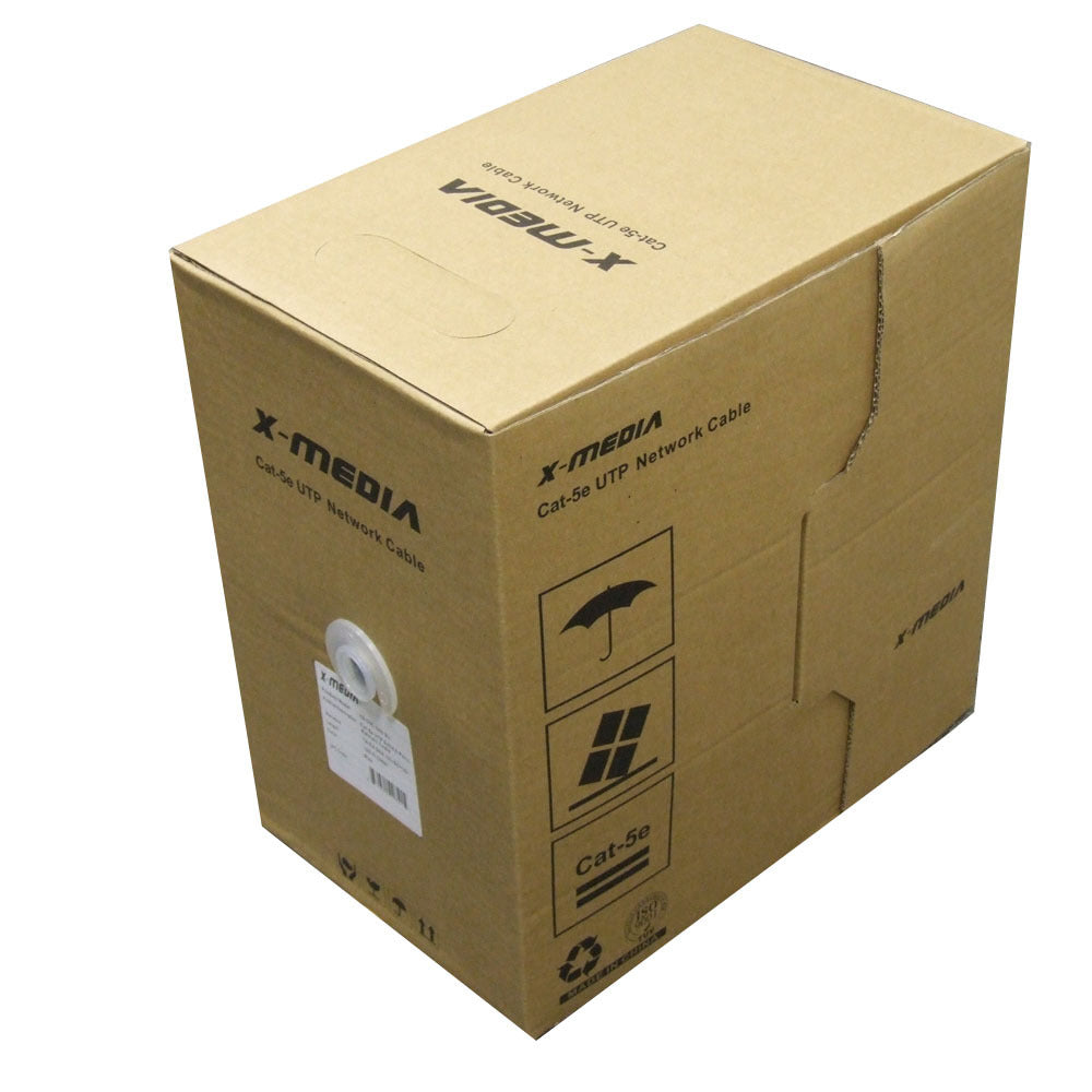 X-Media XM-C6-1000-GY cable de red Gris 304.8 m Cat6 U/UTP (UTP) | Cables de red