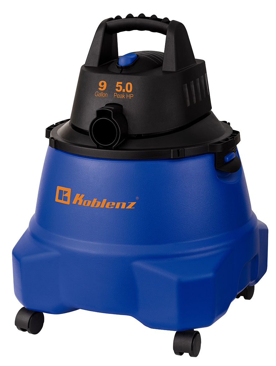 Koblenz 00-5756-2 aspiradora 34 L Aspiradora de tambor Secar Sin bolsa, Filtrado, Negro, Azul