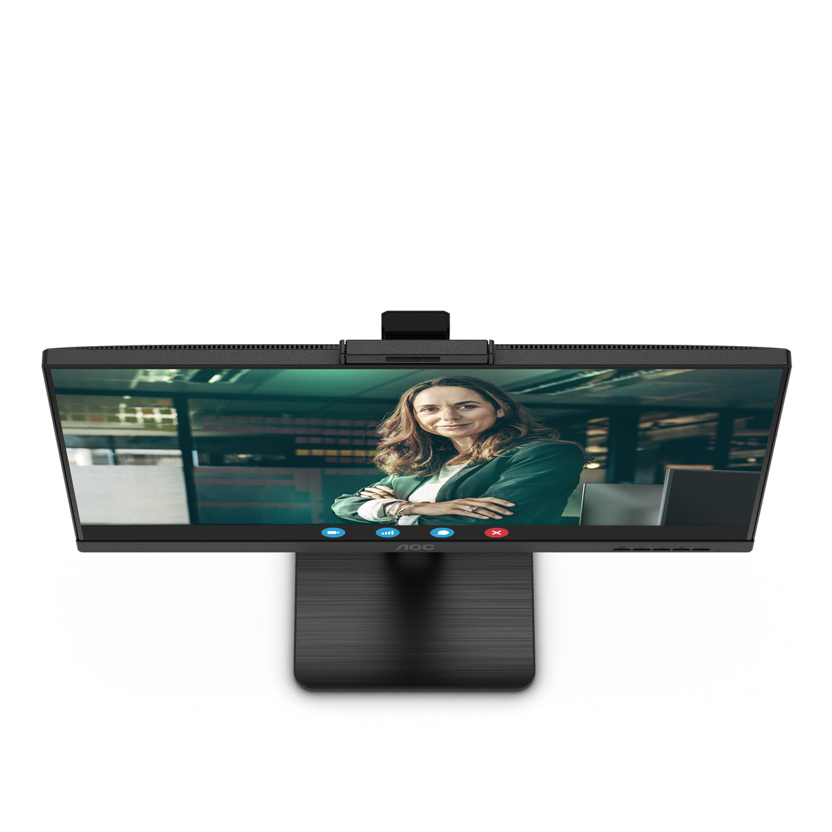 AOC Q27P3CW Monitor 68,6 cm (27") 2560 x 1440 Pixeles Quad HD W-LED Negro