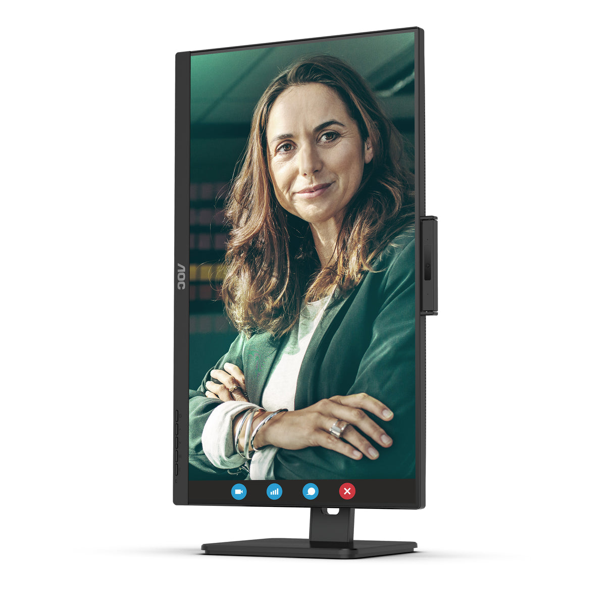 AOC Q27P3CW Monitor 68,6 cm (27") 2560 x 1440 Pixeles Quad HD W-LED Negro