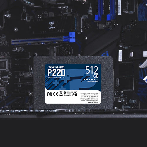 Patriot Memory P220 512GB 2.5" Serial ATA III, P220S512G25 | Unidades internas de estado sólido