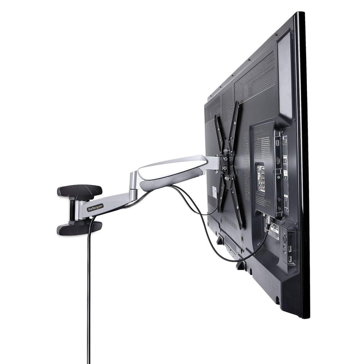 StarTech.com Soporte VESA de Pared para TV de 23 a 55 Pulgadas - Soporte Mural VESA - Ajustable con Movimiento Total - Brazo Colgador para Televisor - 30kg - Inclinación - Giro soportes para tv 30 kg 58,4 cm (23") 1 139,7 cm (55")