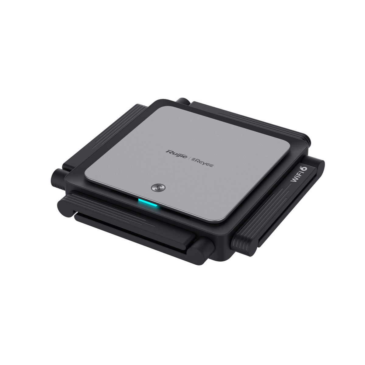 Ruijie Networks RG-EW3200GX PRO router inalámbrico Gigabit Ethernet Doble banda (2,4 GHz / 5 GHz) Negro, Wi-Fi 6 (802.11