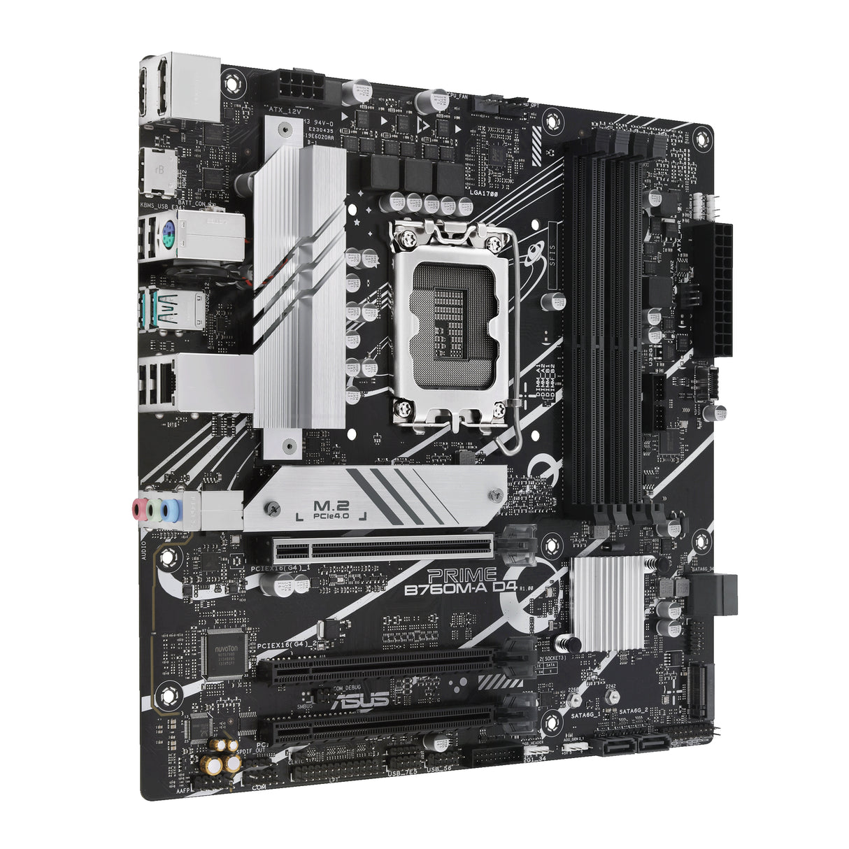ASUS PRIME B760M-A D4 placas base Intel LGA 1700 LGA 1700 DDR4-SDRAM