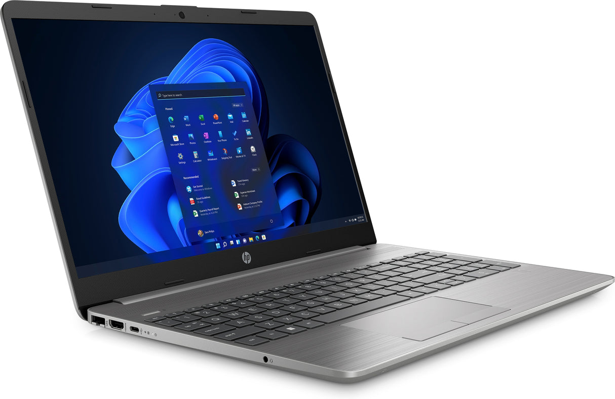 HP 255 G9 AMD Ryzen™ 7 5825U Computadora portátil 39.6 cm (15.6") HD 8 GB DDR4-SDRAM 512 GB SSD Wi-Fi 5 (802.11ac) Windows 11 Home Plata