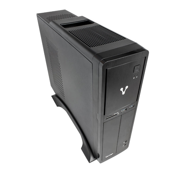 Vorago Kit SlimBay 4 Intel® Core™ i3 i3-10105 8 GB DDR4-SDRAM 120 GB SSD Windows 10 Home Escritorio PC Negro, 3.7 GHz