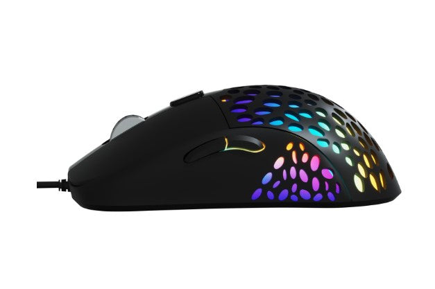 Xtech XTM-910 ratón Juego Diestro USB tipo A Óptico 6400 DPI, Negro | Ratones