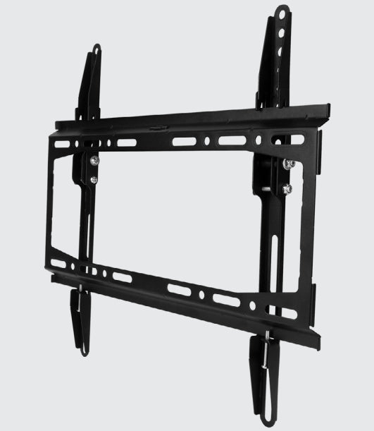 Vorago TM-100 soporte de pantalla de pared para proyección, Fijo, Negro, Acero