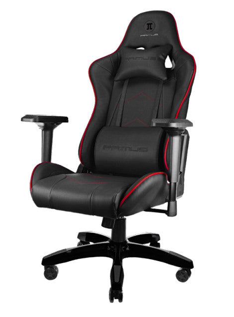 Primus Gaming THRÓNOS200S Silla universal para juegos asiento acolchado Negro, 140 kg, respaldo acolchado, Carreras