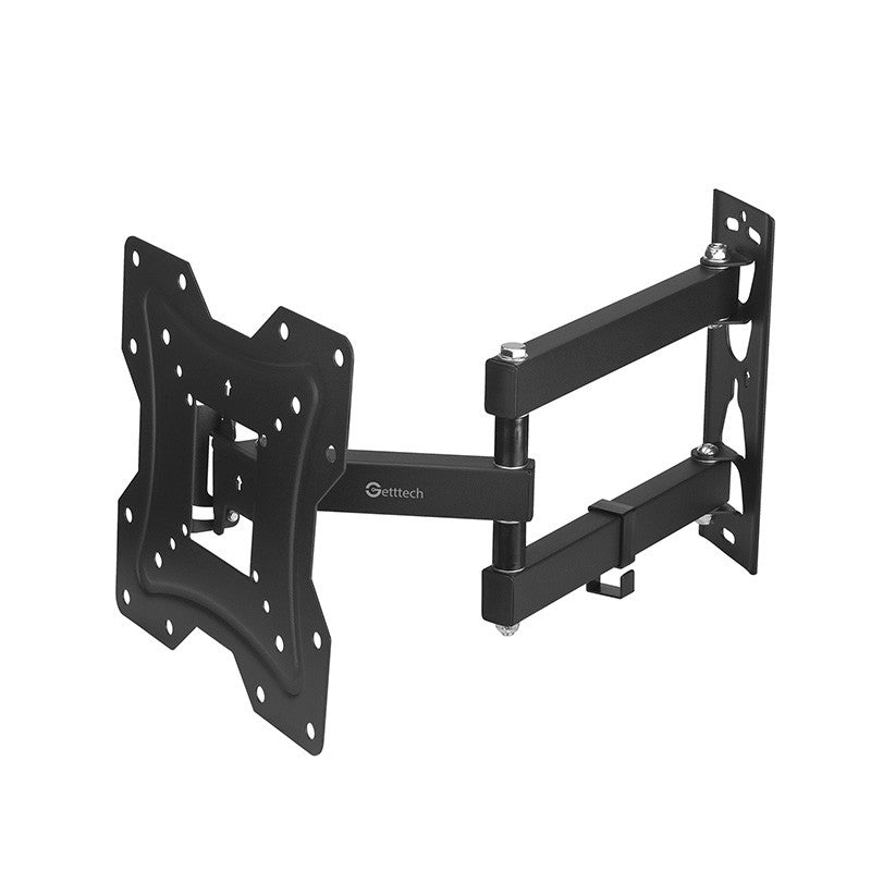 Getttech GWT-WAM55-01 soporte para TV 139.7 cm (55") Negro, 400 x 400 mm, 400 x 400 mm, Acero
