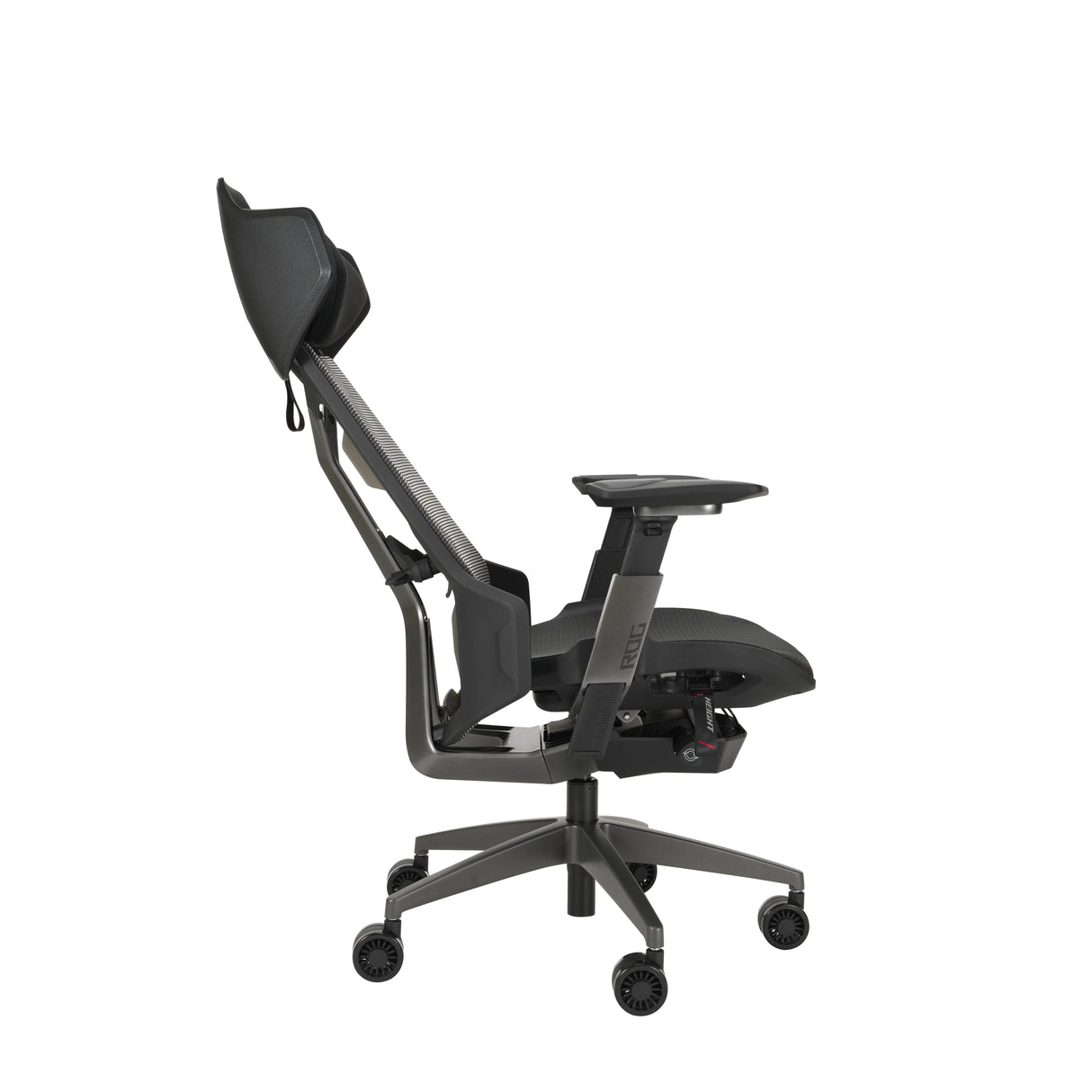 ASUS ROG Destrier Ergo Silla Ergonómica Asiento de malla Respaldo de rejilla Negro Gris