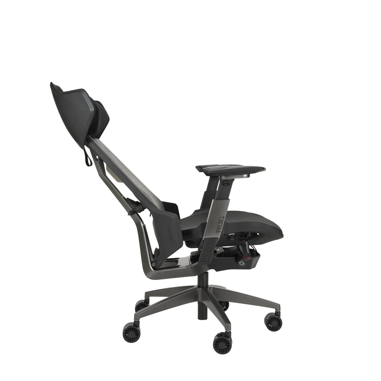 ASUS ROG Destrier Ergo Silla Ergonómica Asiento de malla Respaldo de rejilla Negro Gris