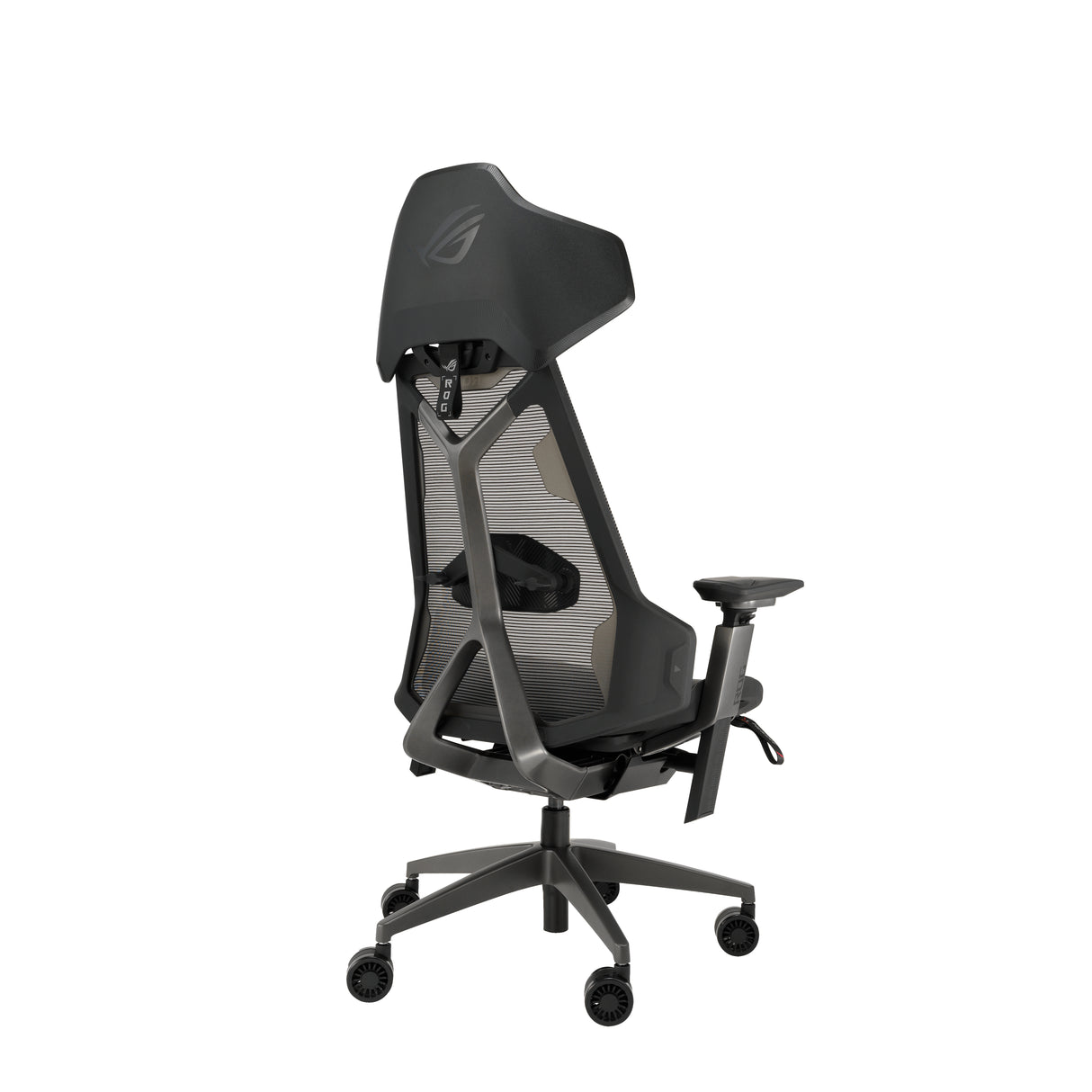 ASUS ROG Destrier Ergo Silla Ergonómica Asiento de malla Respaldo de rejilla Negro Gris