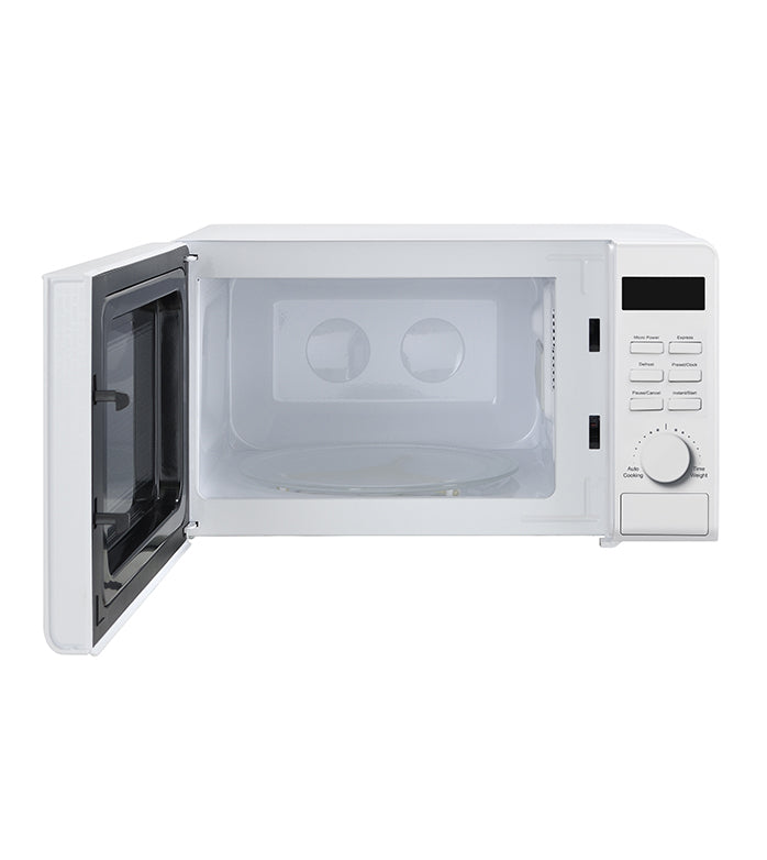 WINIA KOS-61WW microondas Negro, Blanco Solo microondas Mostrador, Pantalla incorporada, LED, Botones