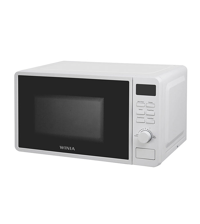 WINIA KOS-61WW microondas Negro, Blanco Solo microondas Mostrador, Pantalla incorporada, LED, Botones