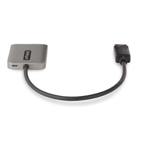 StarTech.com Hub MST de 2 Puertos DisplayPort 1.4 - Divisor Splitter DP para 2 Monitores - Adaptador DisplayPort a 2x Di