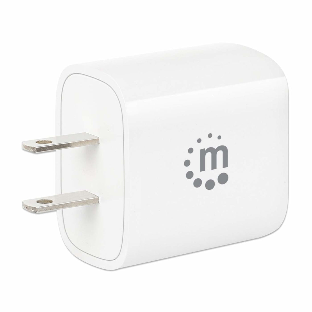 Manhattan 406291 adaptador e inversor de corriente Interior 20 W Blanco, Universal, 100 - 240 V