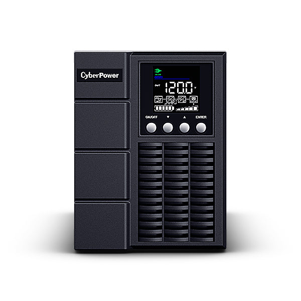CyberPower OLS1000A UPS Doble conversión (en línea) 1 kVA 900 W Onda sinusoidal pura