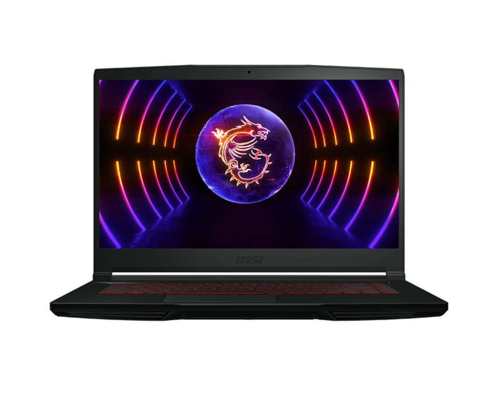 MSI Gaming Thin GF63 12UCX-608AU Laptop Portátil Negro Concha 39,6 cm (15.6")