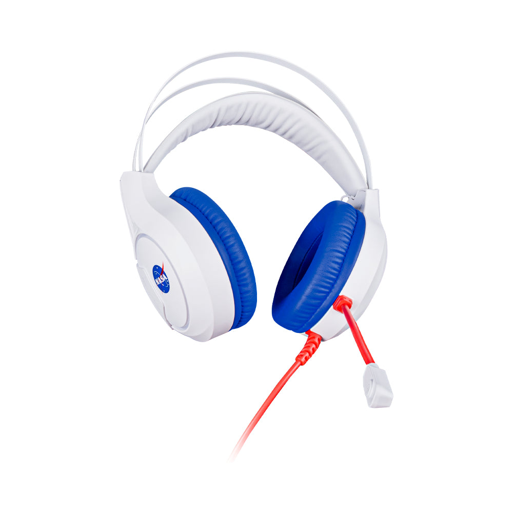 TechZone NS-HSG03 auricular y casco Auriculares Alámbrico Diadema Juego Azul, Blanco
