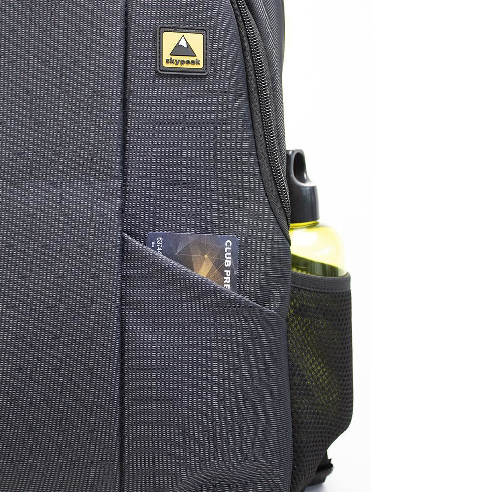 Skypeak SOFTB-115BK mochila Mochila casual Negro Poliéster, Ciudad, Niño, Compartimento del portátil