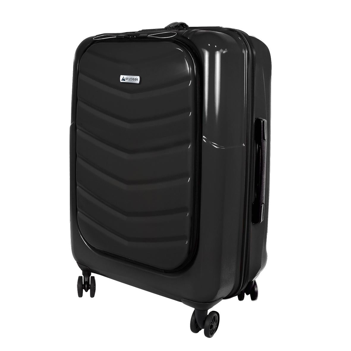 Skypeak PRL-280190204BK equipaje Maleta Caparazón duro Negro 106.95 L ABS, 4 rueda(s), 360°, 1 pieza(s)