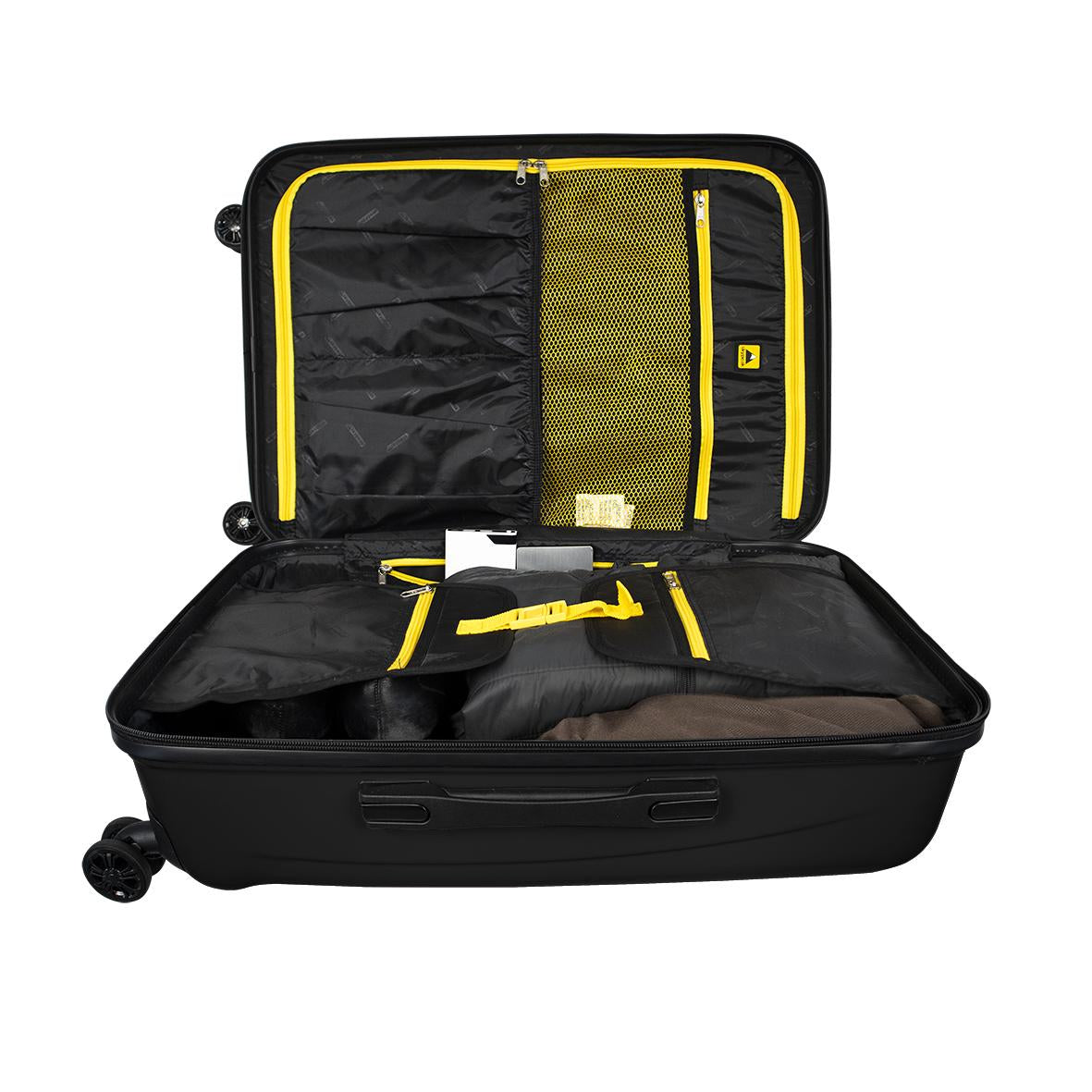 Skypeak PRL-280190204BK equipaje Maleta Caparazón duro Negro 106.95 L ABS, 4 rueda(s), 360°, 1 pieza(s)