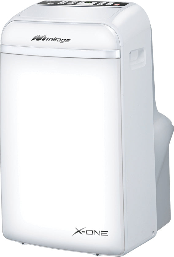 Mirage X-ONE aire acondicionado portátil 55 Db Blanco, Climatizador móvil "Monobloc", Enfriamiento, Ventilacion