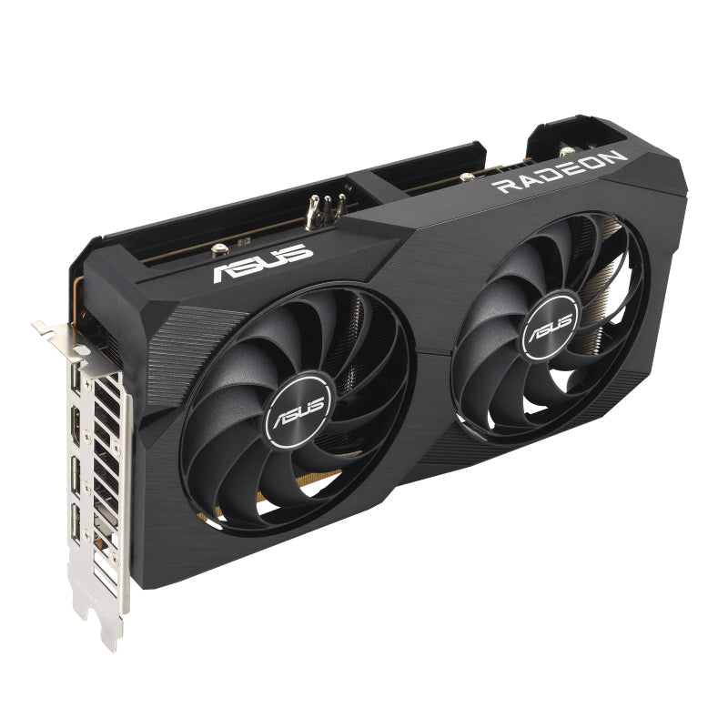ASUS Dual -RX7600-O8G AMD Radeon RX 7600 8 GB GDDR6, 128 Bit, 7680 x 4320 Pixeles, PCI Express 4.0