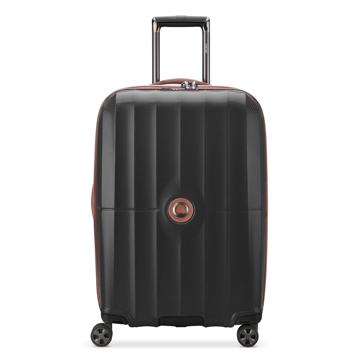 DELSEY MALETA TROPEZ RIGIDA 24 PULG. NEGRA
