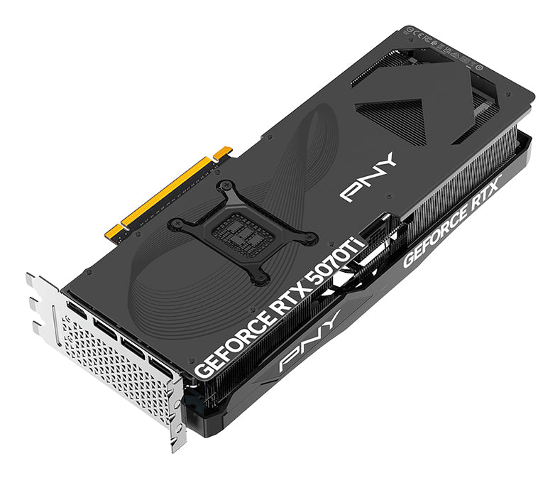 PNY GeForce RTX 5070 Ti OC NVIDIA 16 GB GDDR7, 256 Bit, 7680 x 4320 Pixeles, PCI Express x16 5.0