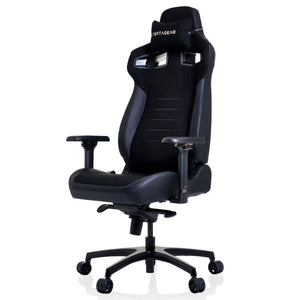 Vertagear PL4800 schwarz asiento acolchado respaldo acolchado, Negro, Negro, Tela
