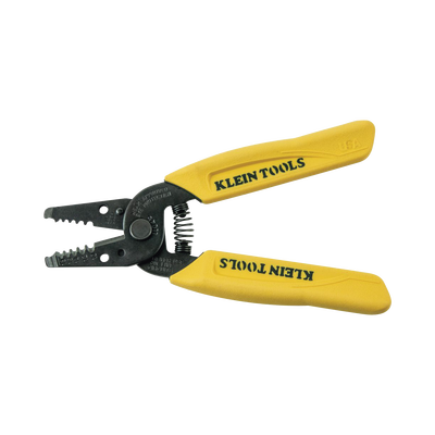 Klein Tools Pinza peladora y cortadora / Cable sólido AWG 10-18 / Accionamiento de resorte