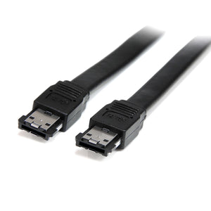 StarTech.com Cable de 1,8m eSATA Externo Blindado - Macho a Macho Cables de SATA 1,8 m eSATA CE, RoHS