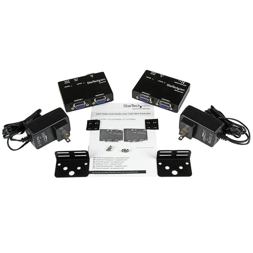 StarTech.com ST121UTP Audio/vídeo extendedores Transmisor y receptor de señales AV 1440 x 900 Pixeles Alámbrico