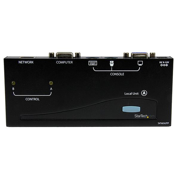 StarTech.com SV565UTP extensores de la consola Transmisor y receptor de consola 150 m Negro Si