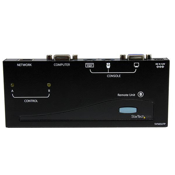 StarTech.com SV565UTP extensores de la consola Transmisor y receptor de consola 150 m Negro Si