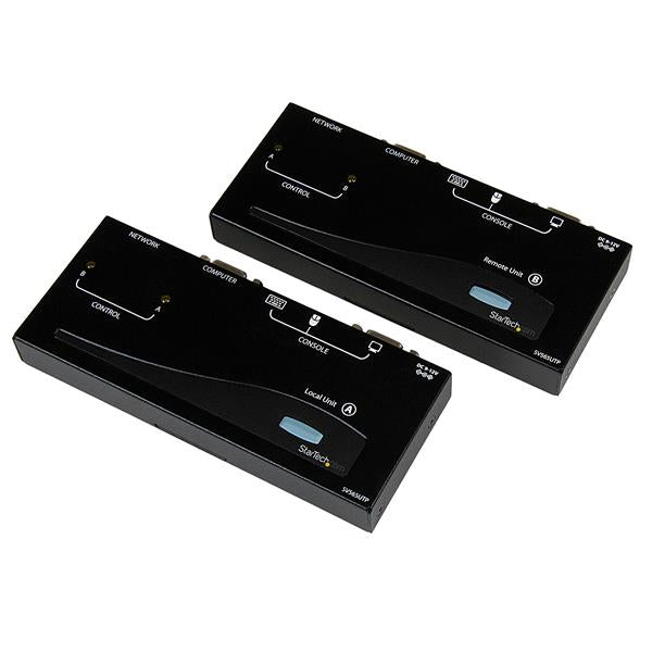 StarTech.com SV565UTP extensores de la consola Transmisor y receptor de consola 150 m Negro Si
