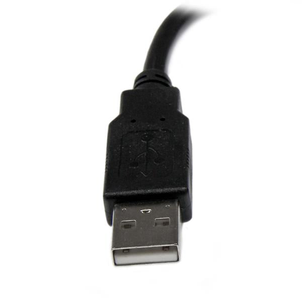 StarTech.com Cable de 0,15m de Extensión Alargador USB 2.0 - Macho a Hembra USB A - Extensor Cable USB 2.0 USB A USB A Macho/Hembra