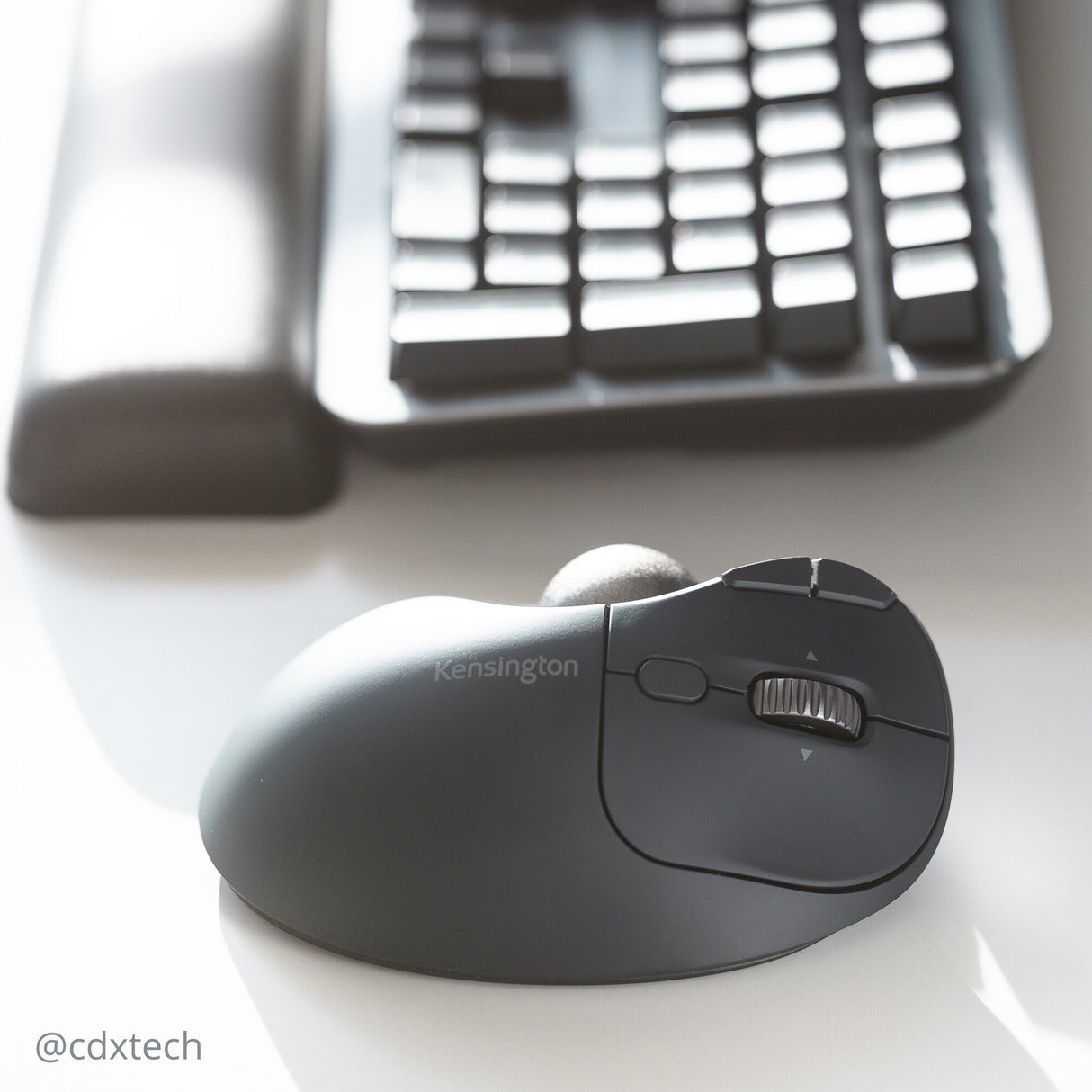 Kensington Trackball Pro Fit Ergo TB550 Ratón Inalámbrico RF Wireless + Bluetooth Si 3,4 mm