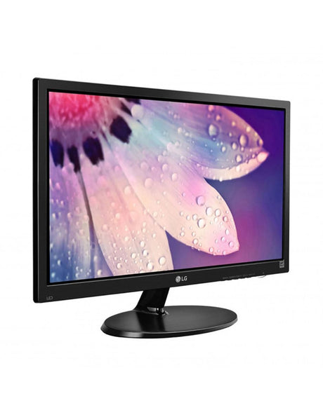 Monitor de 18.5" LG 19M38H-B LED, Resolución 1366 x 768 píxeles, HD, Negro - 19M38H